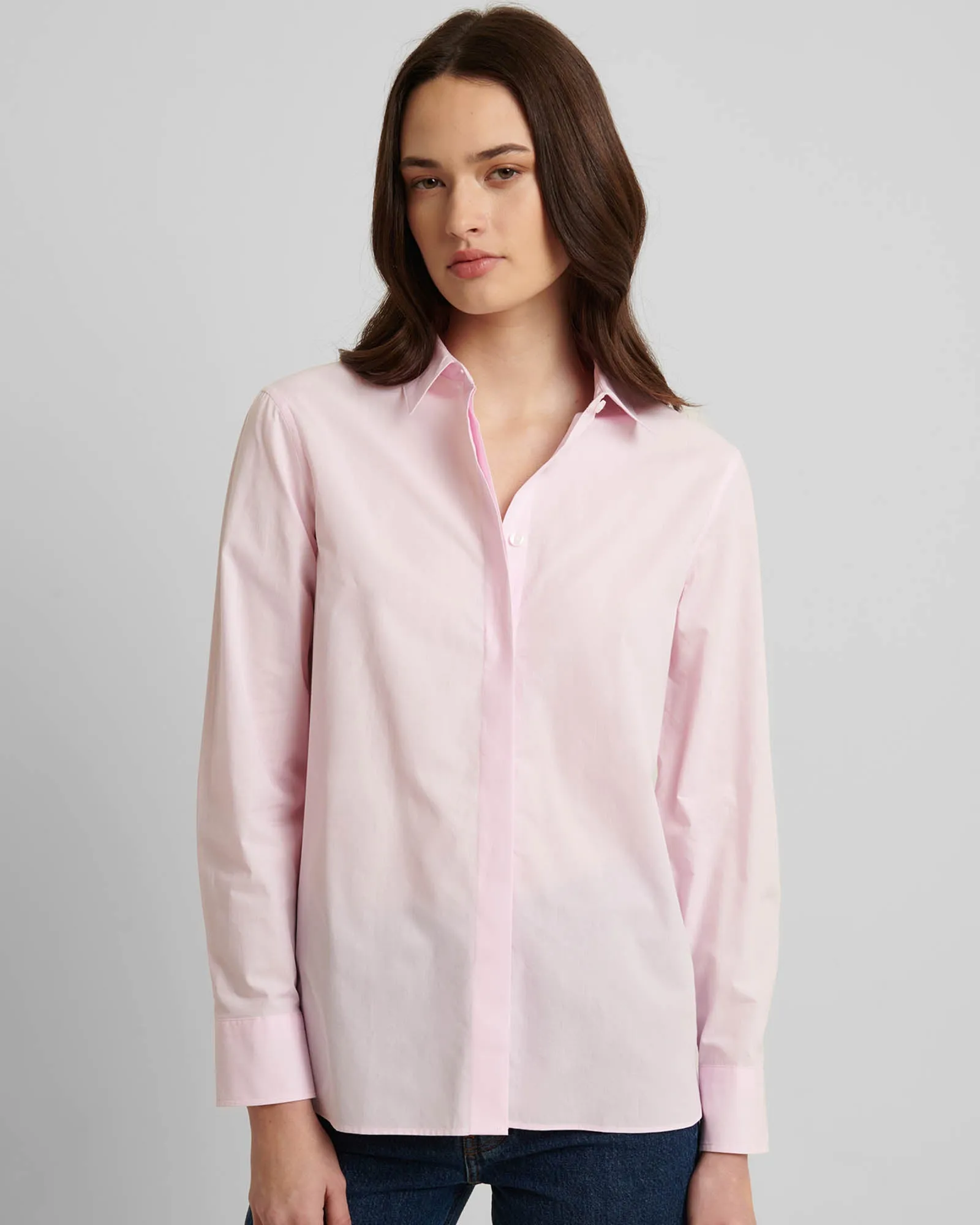 Long Sleeve Solid Relax Shirt sold by TNT Fashion