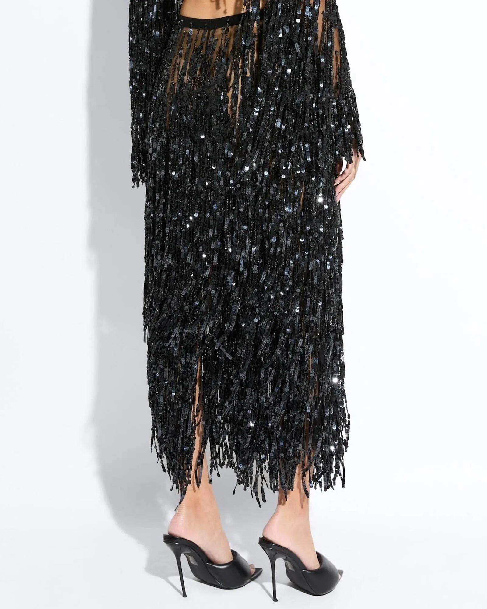 Fringe Sequin Skirt sold by TNT Fashion product image thumbnail 3