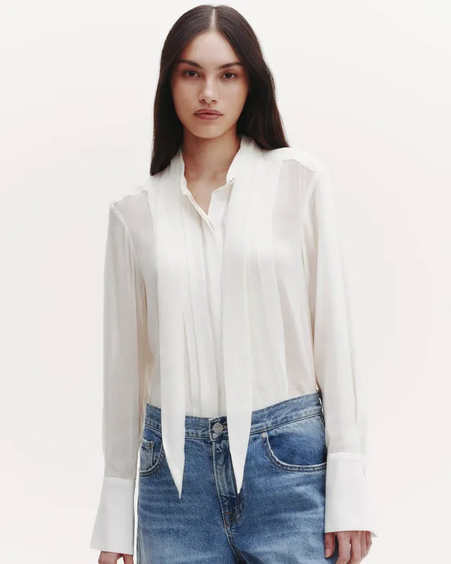 Pleat Pattie Shirt sold by TNT Fashion