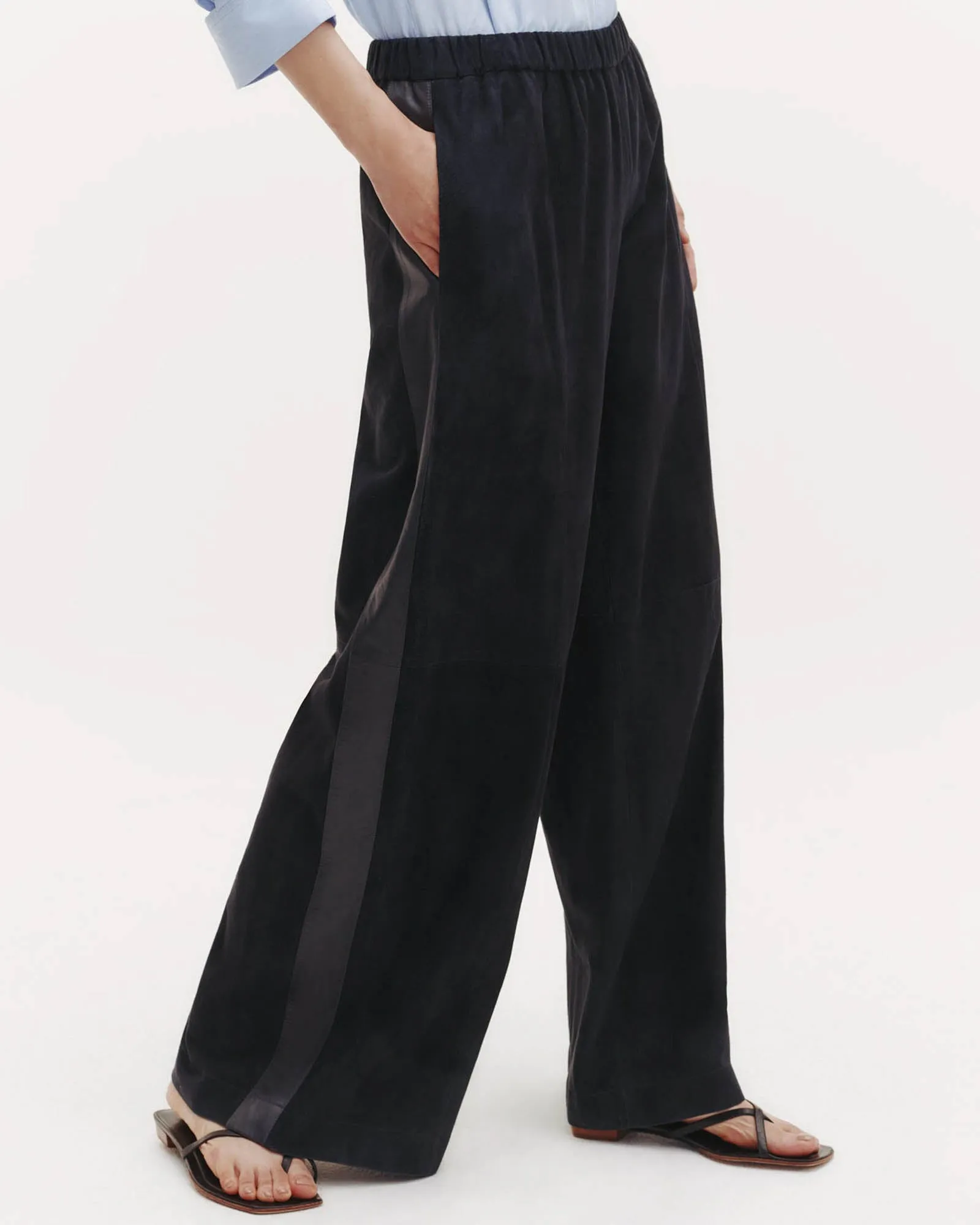 Eva Suede Stripe Pants sold by TNT Fashion product image thumbnail 4