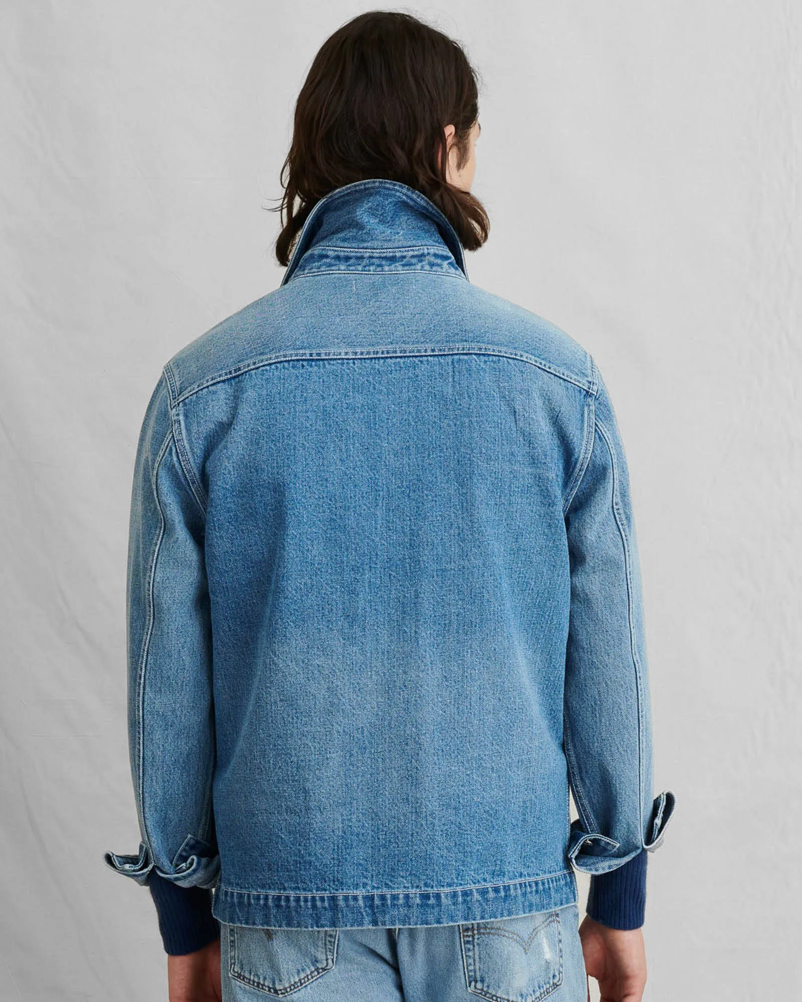 Vintage Denim Work Jacket sold by TNT Fashion product image thumbnail 3