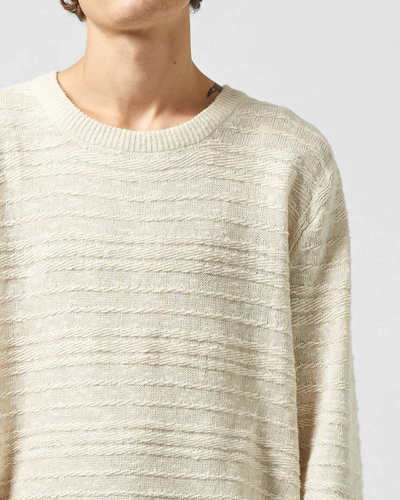 Linen Crewneck sold by TNT Fashion product image thumbnail 4