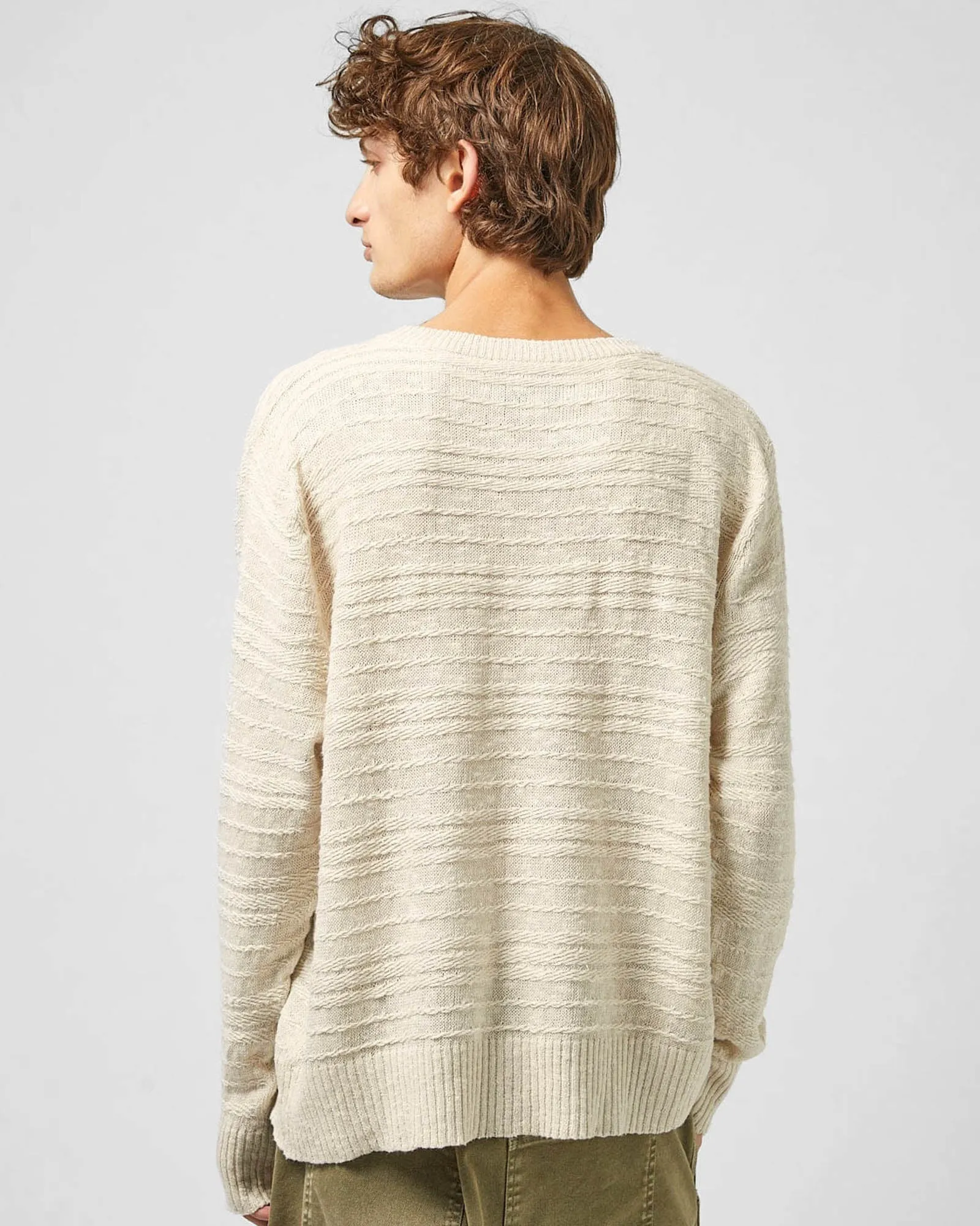 Linen Crewneck sold by TNT Fashion product image thumbnail 3