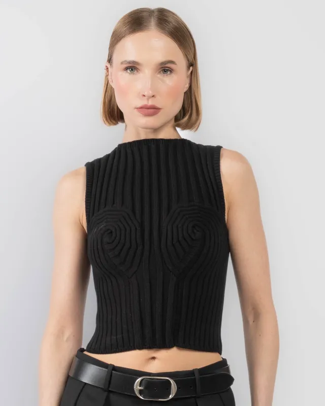 Anzu Knit Top sold by TNT Fashion