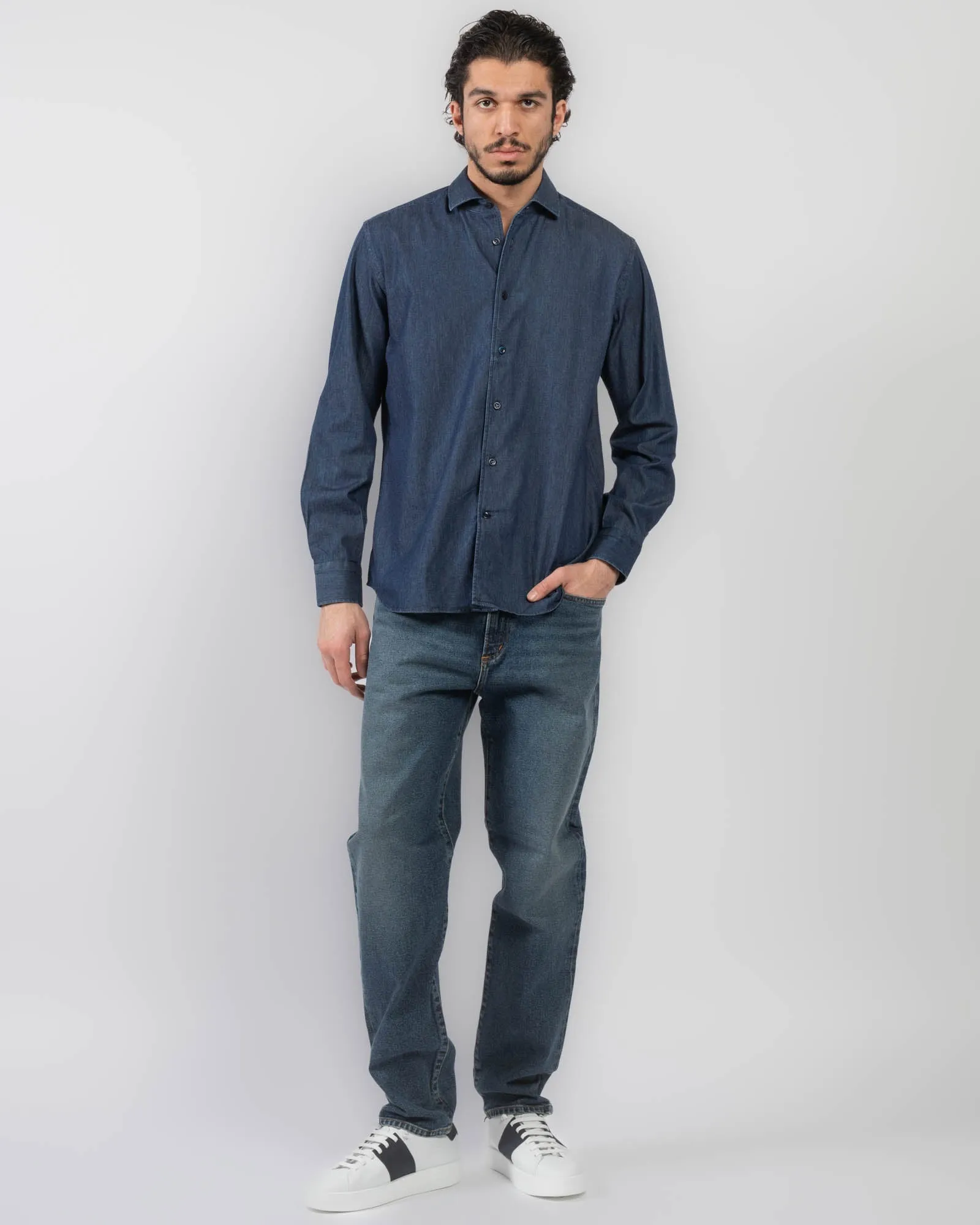 Denim Shirt sold by TNT Fashion product image thumbnail 2