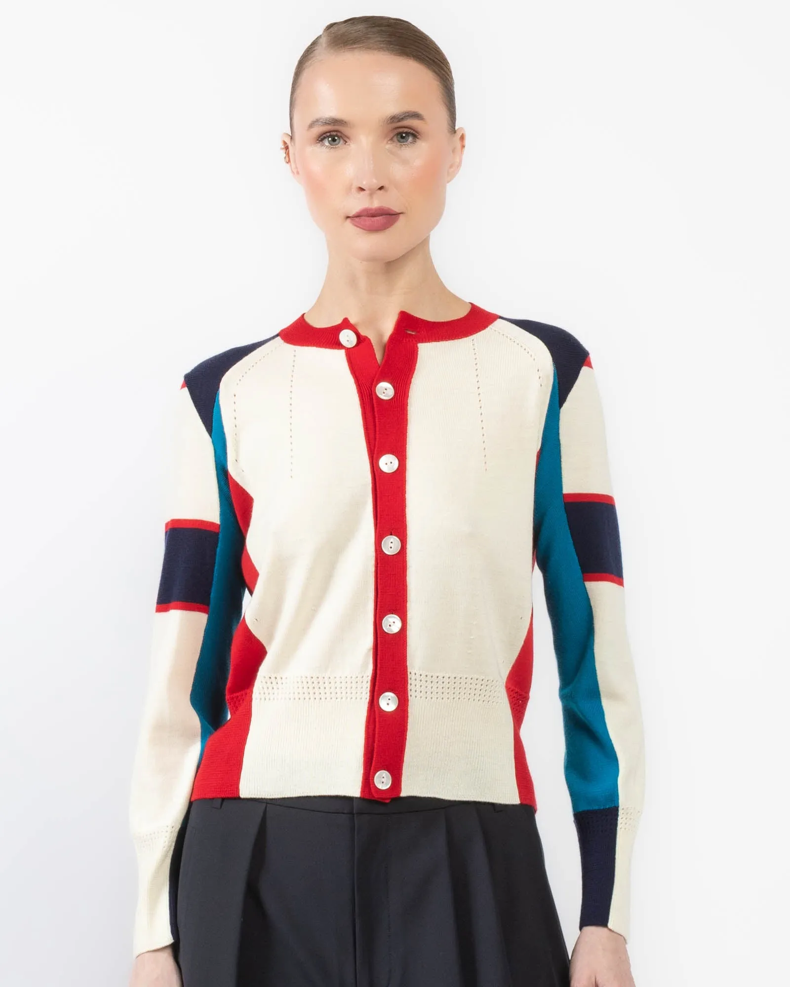 Crewneck Long Sleeve Cardigan sold by TNT Fashion