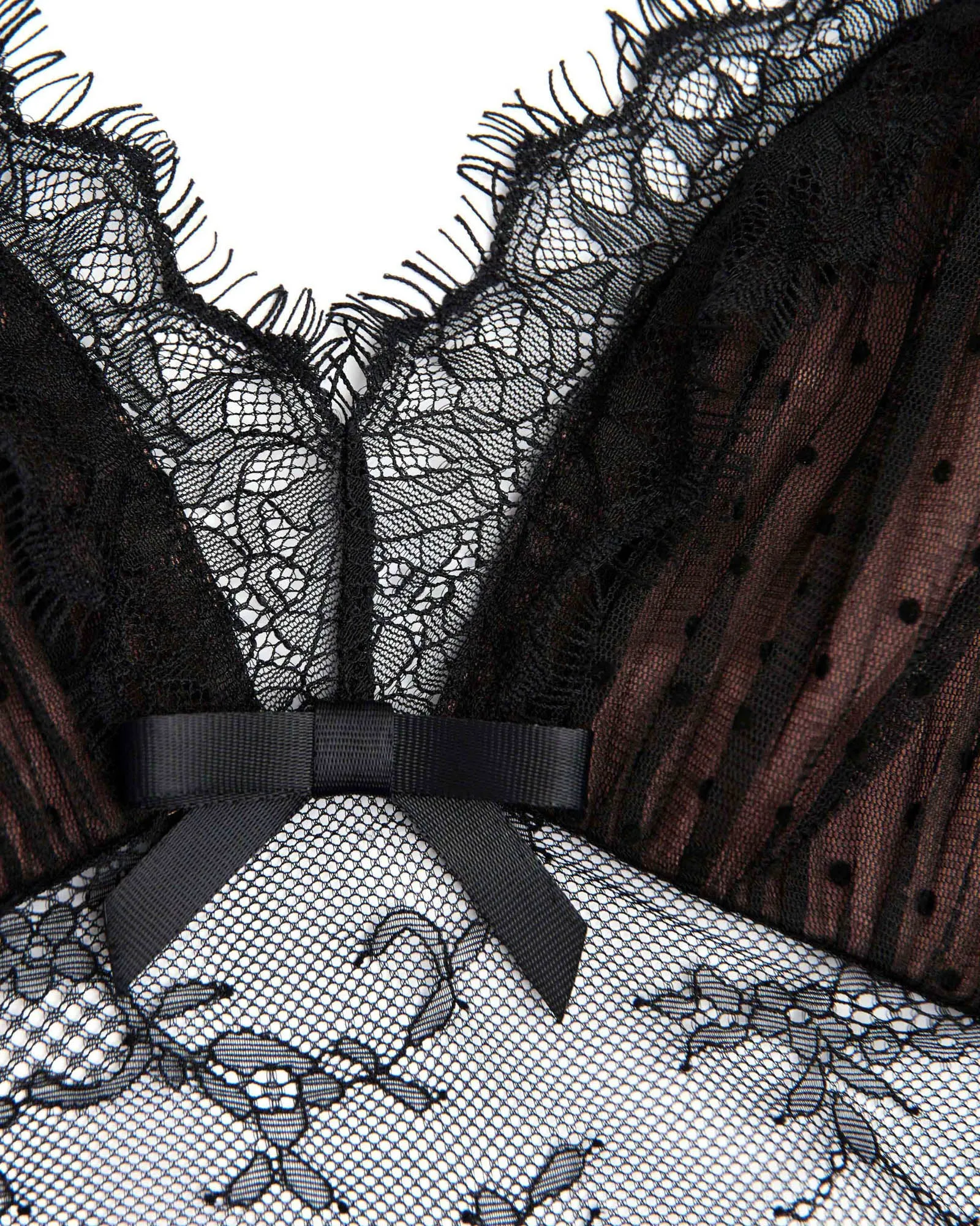 Dot Mesh Bodysuit sold by TNT Fashion product image thumbnail 5