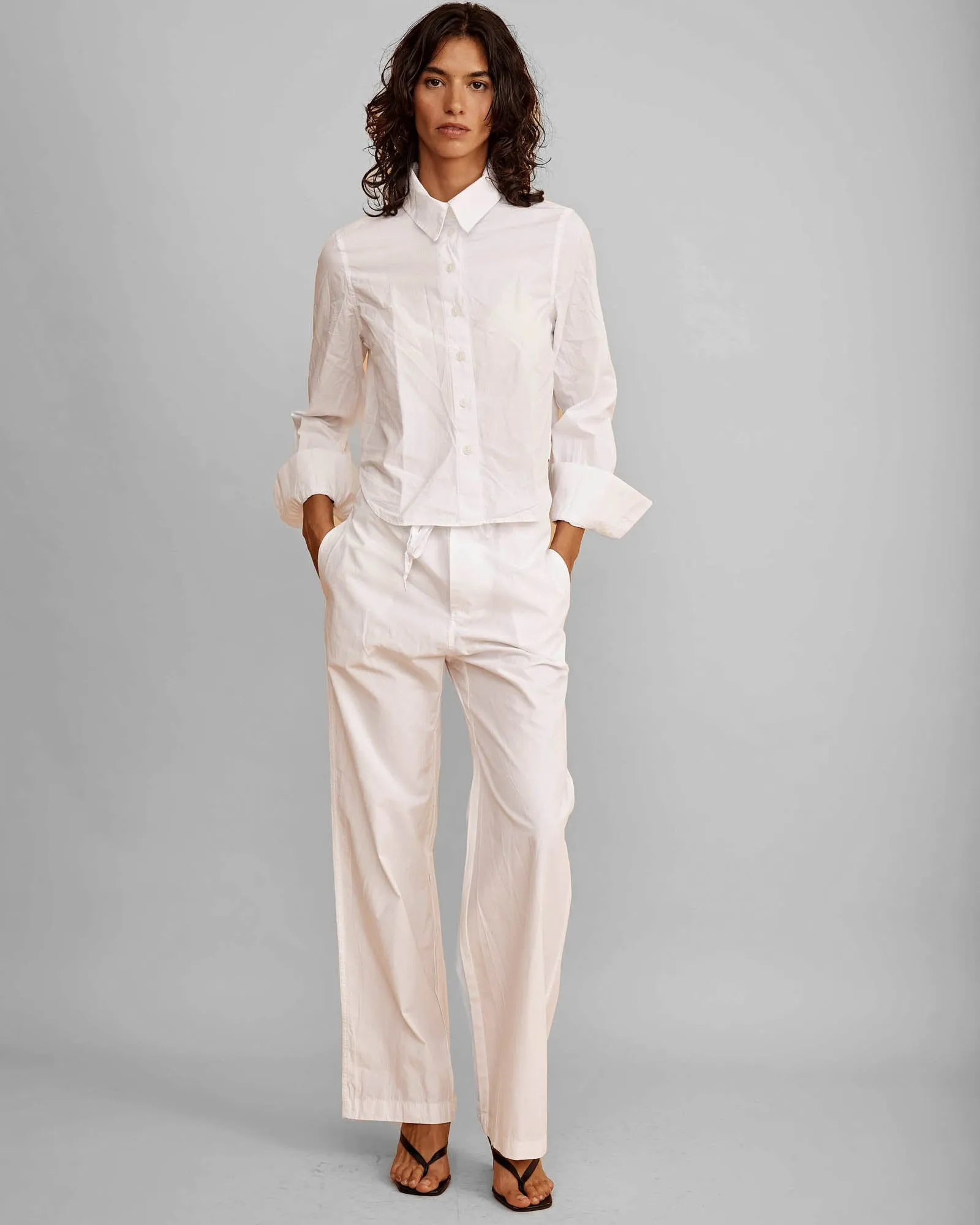 Lily Crop Shirt sold by TNT Fashion product image thumbnail 2