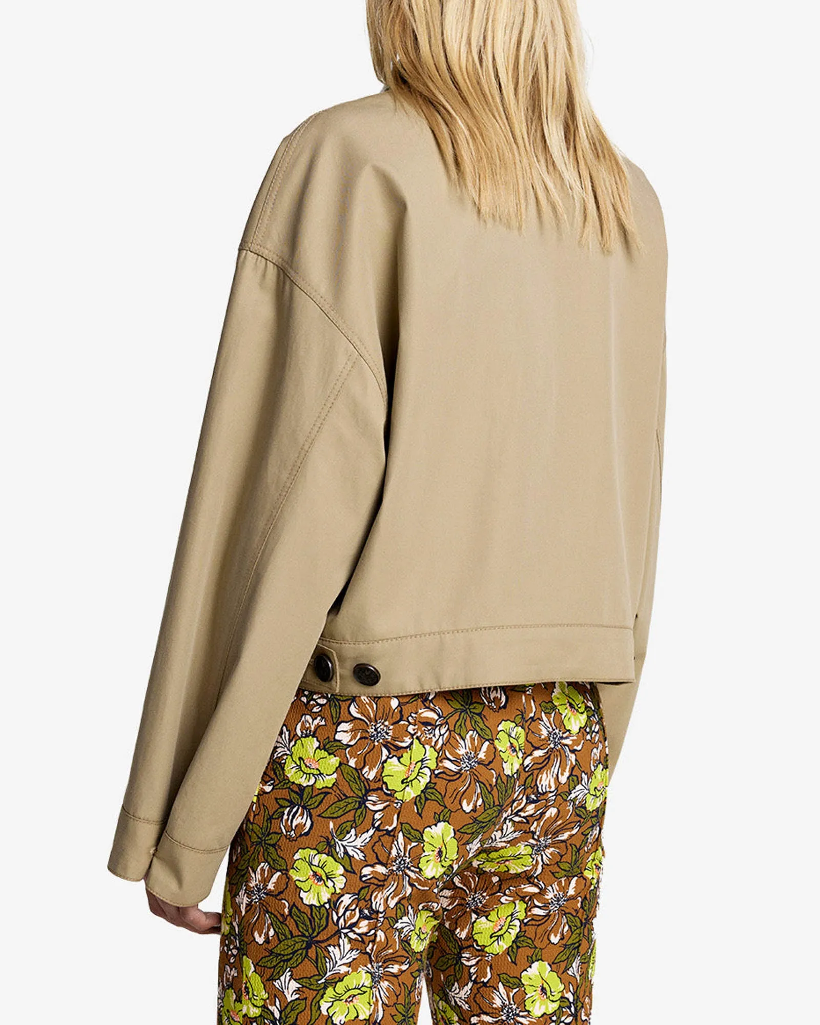 Leather Block Jacket sold by TNT Fashion product image thumbnail 2