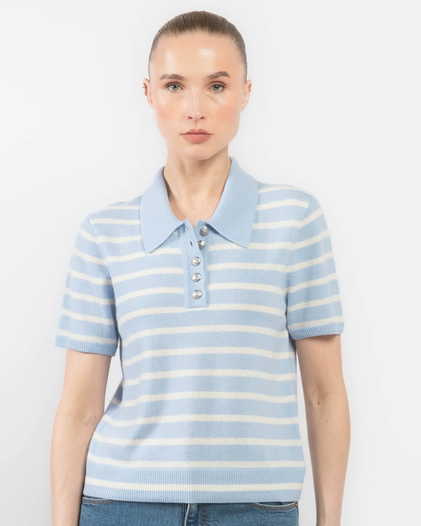 Brandt Cashmere Polo sold by TNT Fashion