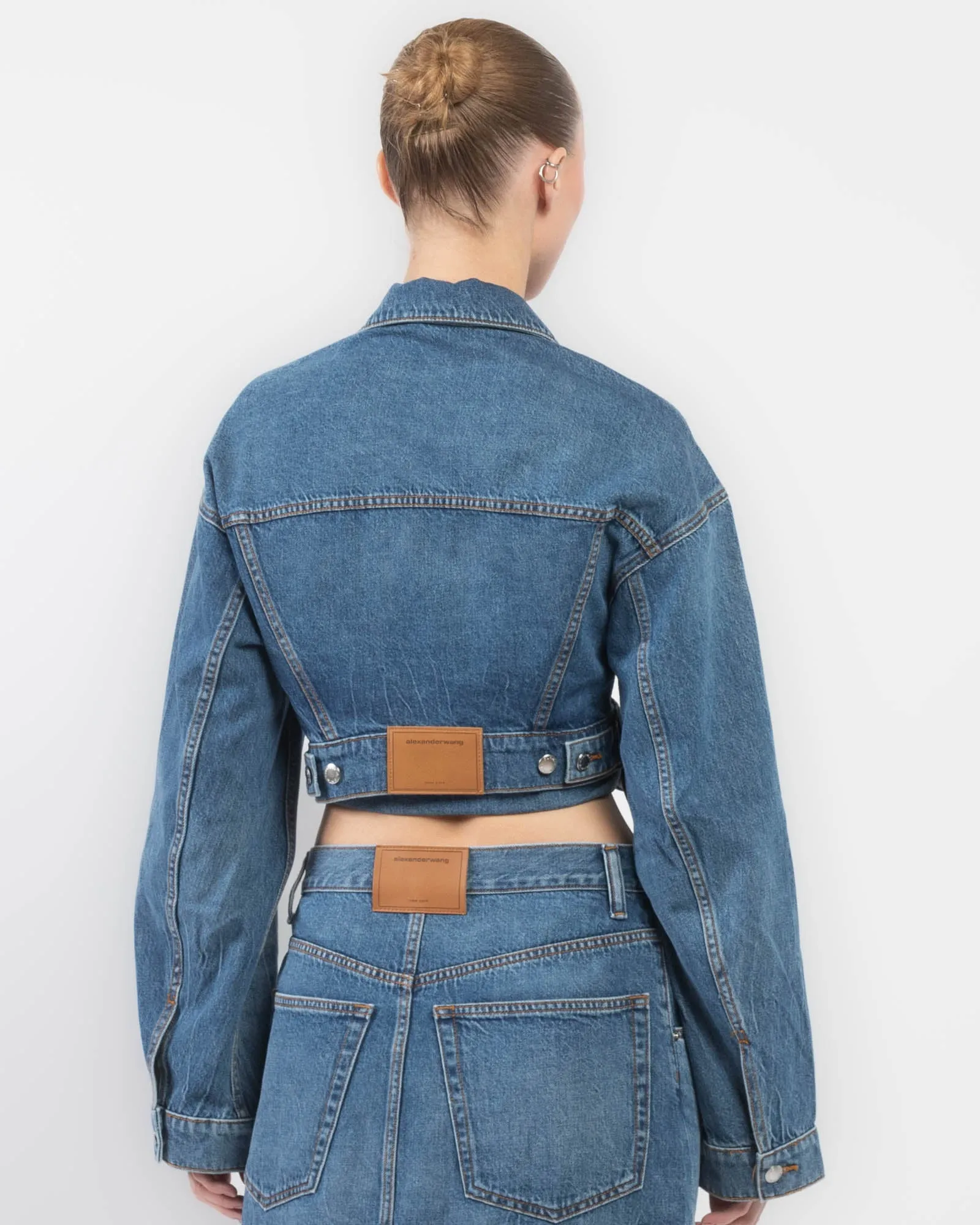 Wrap Trucker Jacket sold by TNT Fashion product image thumbnail 3