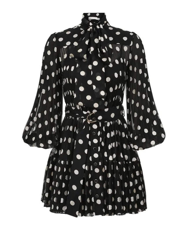 Pussybow Mini Dress sold by TNT Fashion