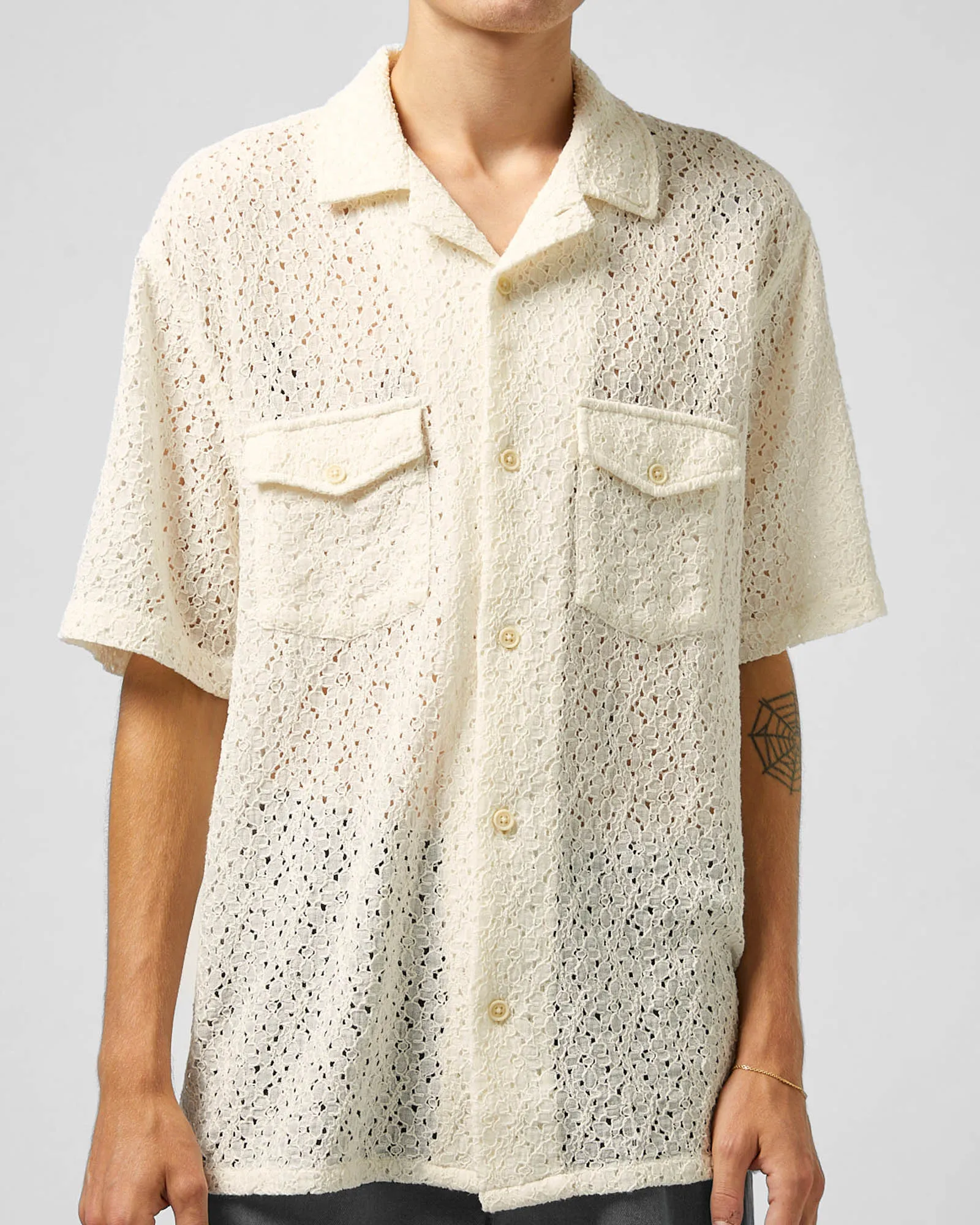 Floral Lace Shirt sold by TNT Fashion product image thumbnail 4