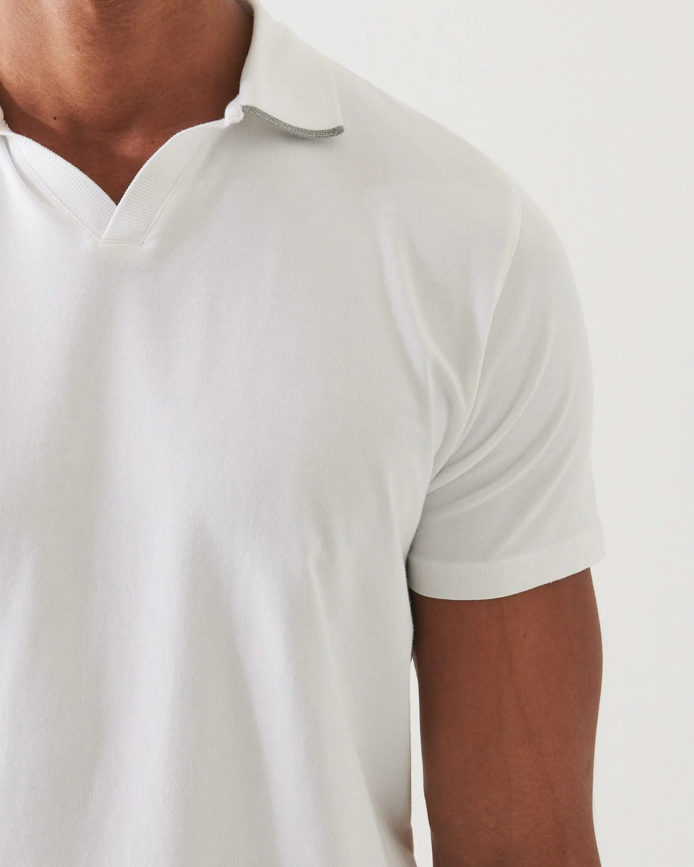 Stretch Tipped Open Polo sold by TNT Fashion product image thumbnail 4