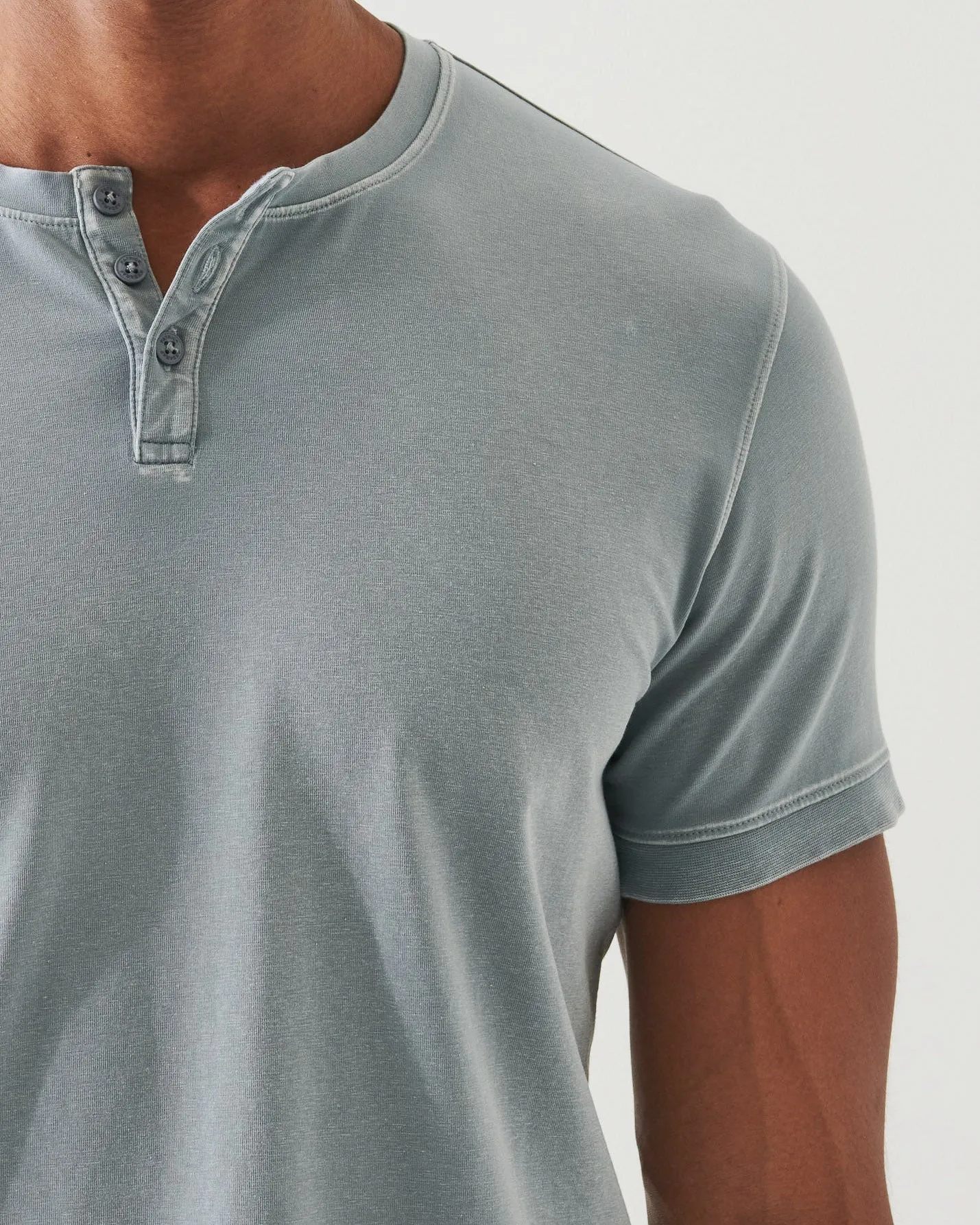 Vintage Wash Henley sold by TNT Fashion product image thumbnail 4