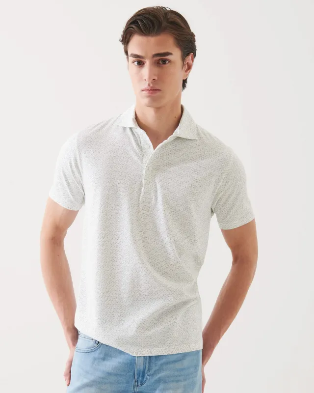Stretch Printed Polo sold by TNT Fashion