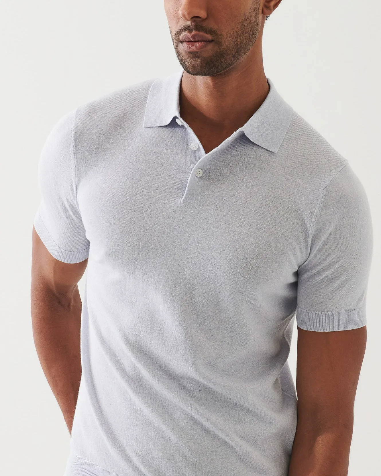 Cupro Button Polo sold by TNT Fashion product image thumbnail 3