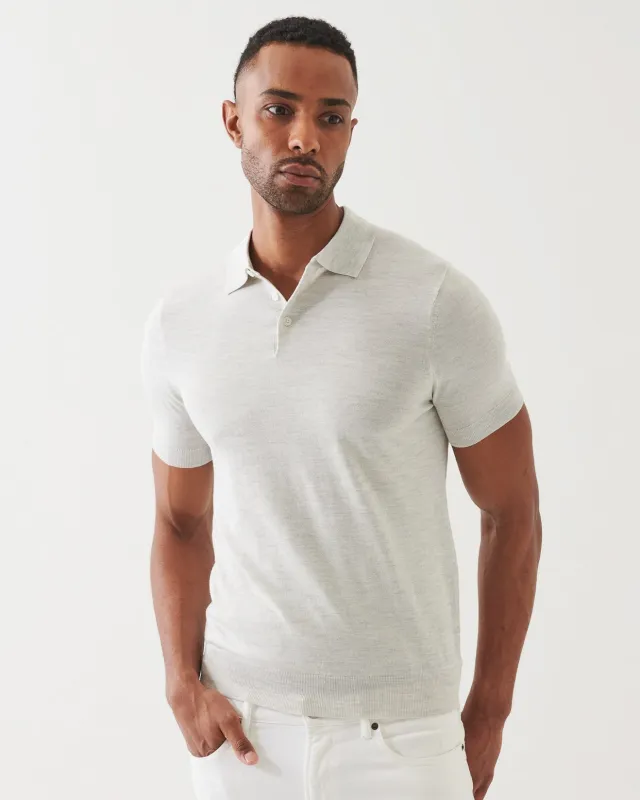 Cupro Button Polo sold by TNT Fashion