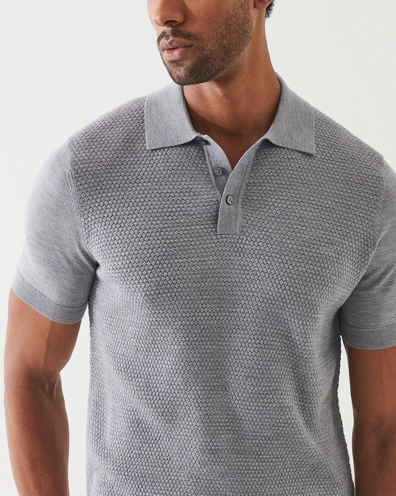 Bubble Stitch Polo sold by TNT Fashion product image thumbnail 3