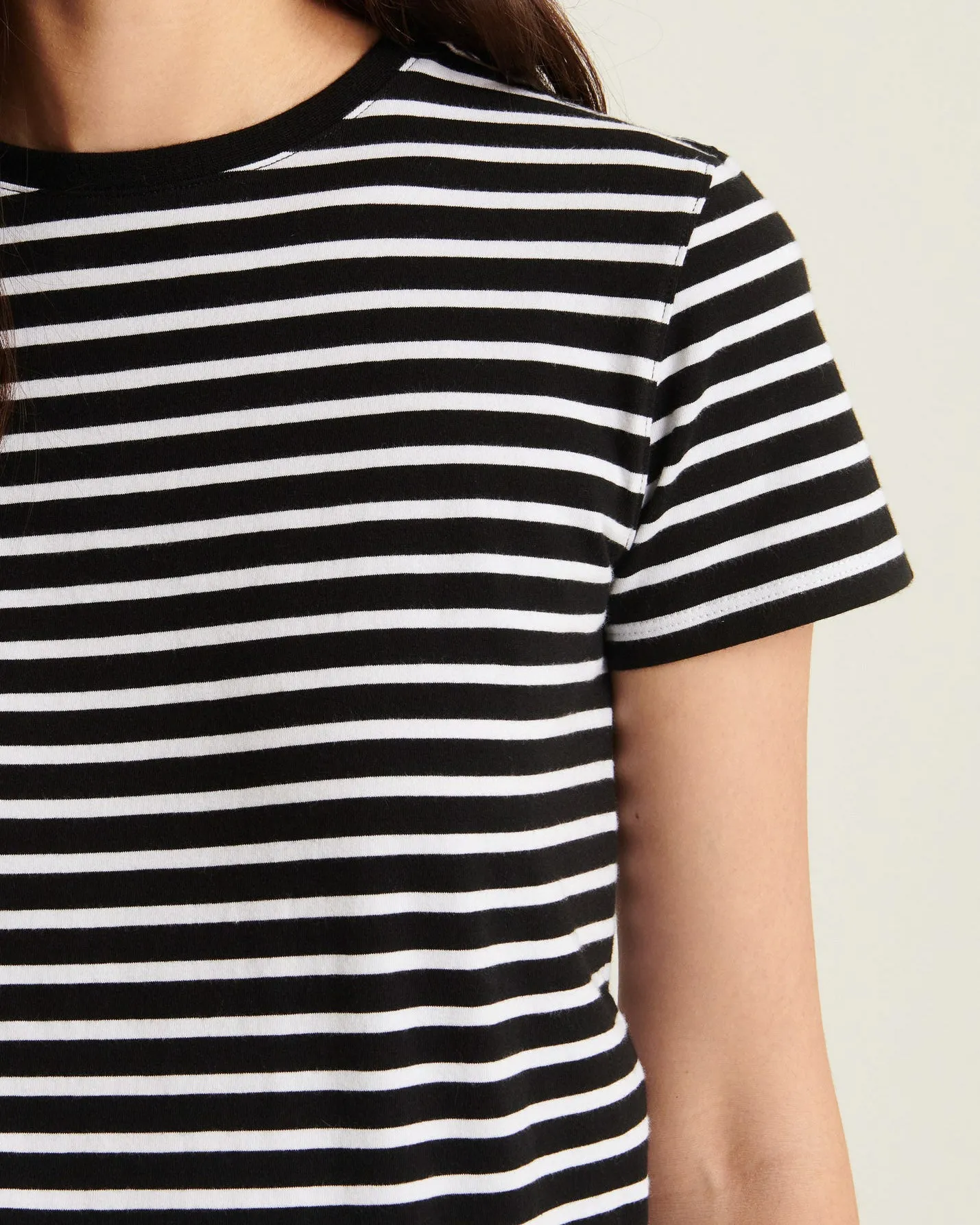Short Sleeve Iconic Stripe Crewneck sold by TNT Fashion product image thumbnail 3