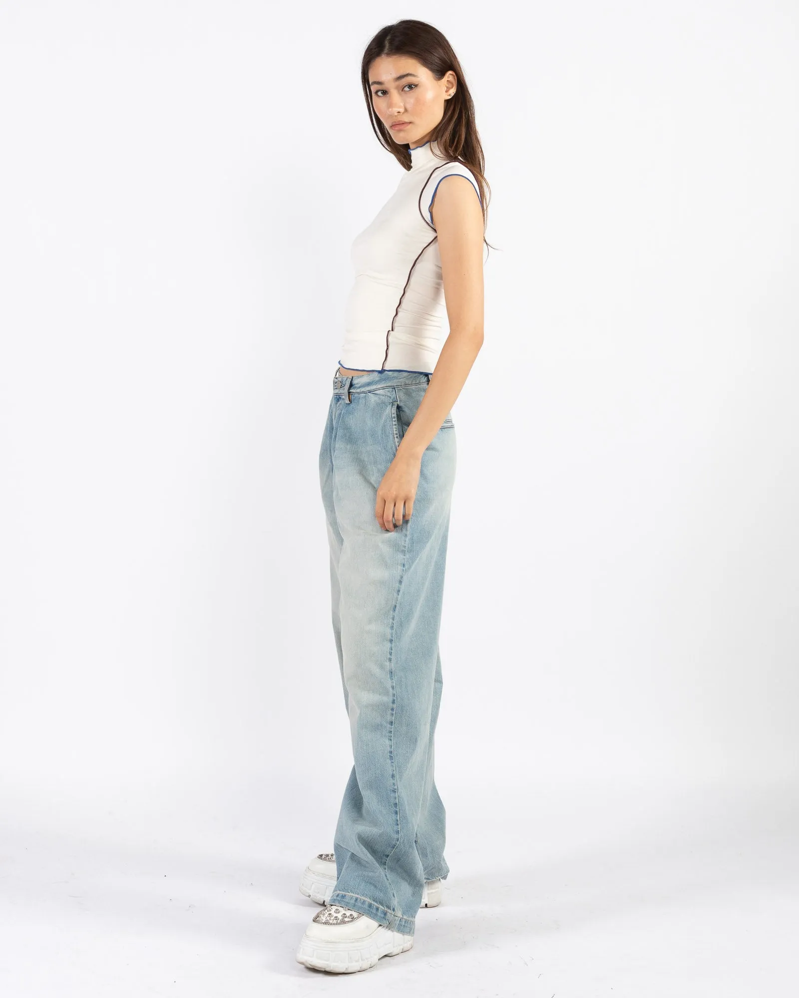 Blair Pleated Jeans sold by TNT Fashion product image thumbnail 4