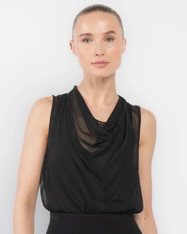 Carmina Cowl Tank sold by TNT Fashion