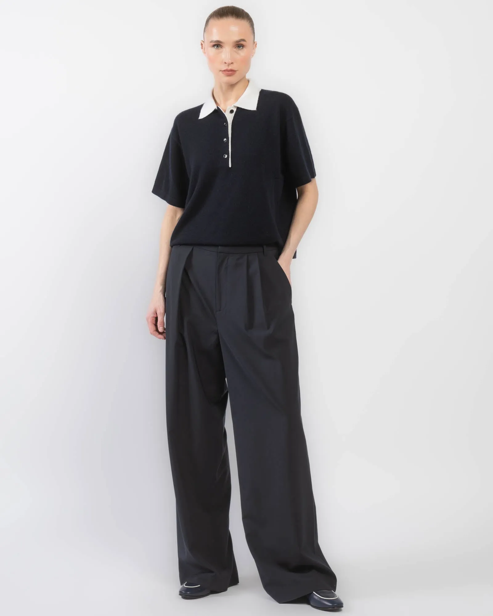 Polo Sweater 1/2 Sleeve sold by TNT Fashion product image thumbnail 2