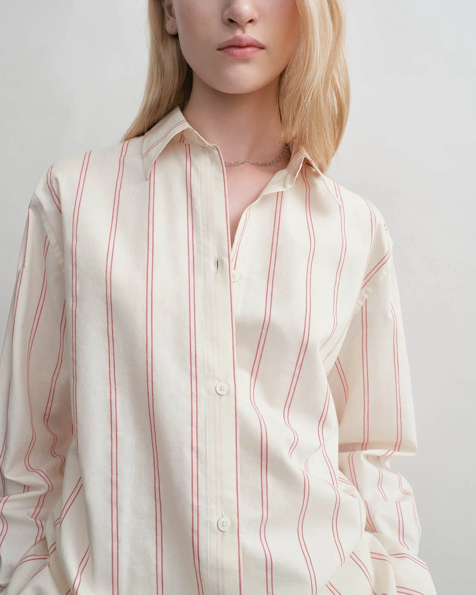 Relaxed Striped Shirt sold by TNT Fashion product image thumbnail 5