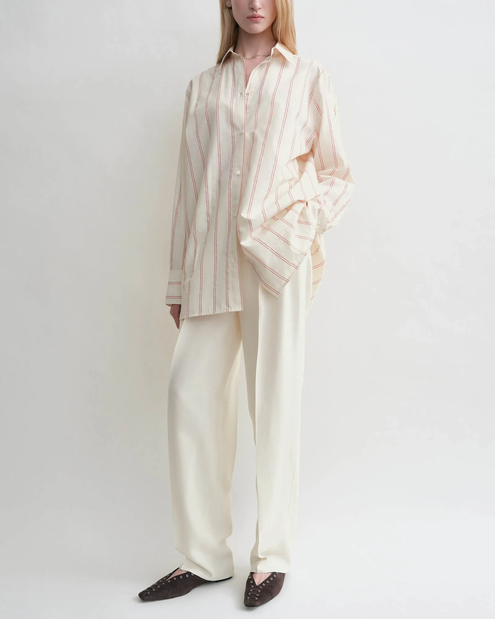 Relaxed Striped Shirt sold by TNT Fashion product image thumbnail 2