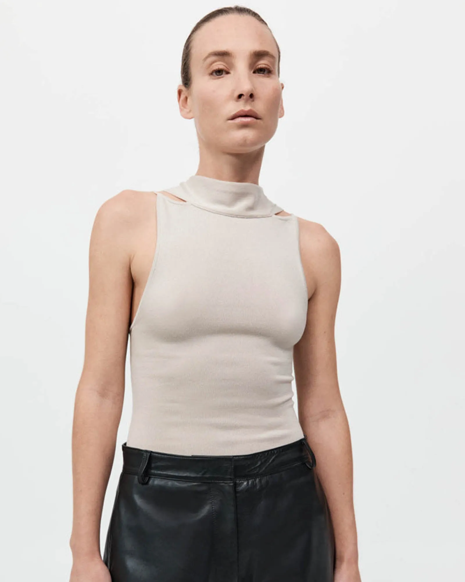 Knit Scarf Top sold by TNT Fashion