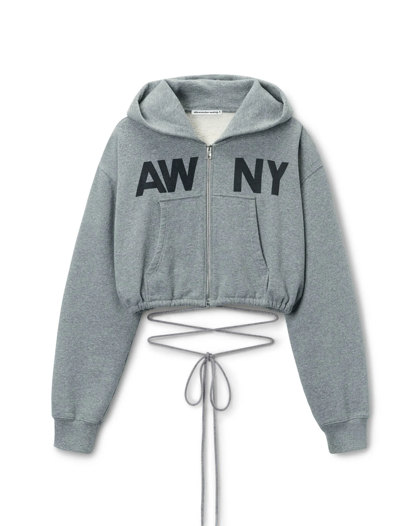 Deconstructed Logo Wrap Hoodie sold by TNT Fashion