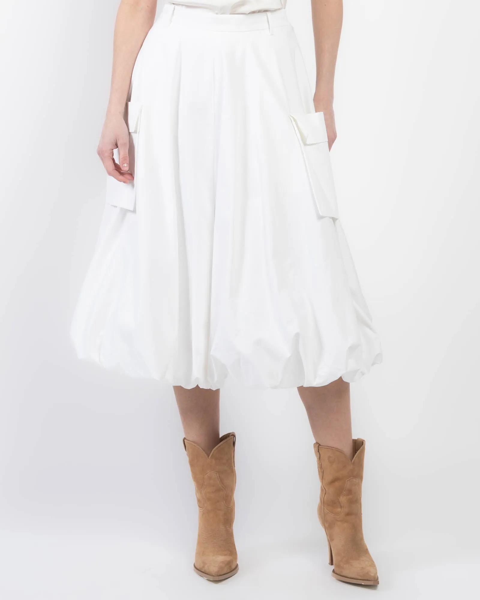 Twill Bubble Skirt sold by TNT Fashion