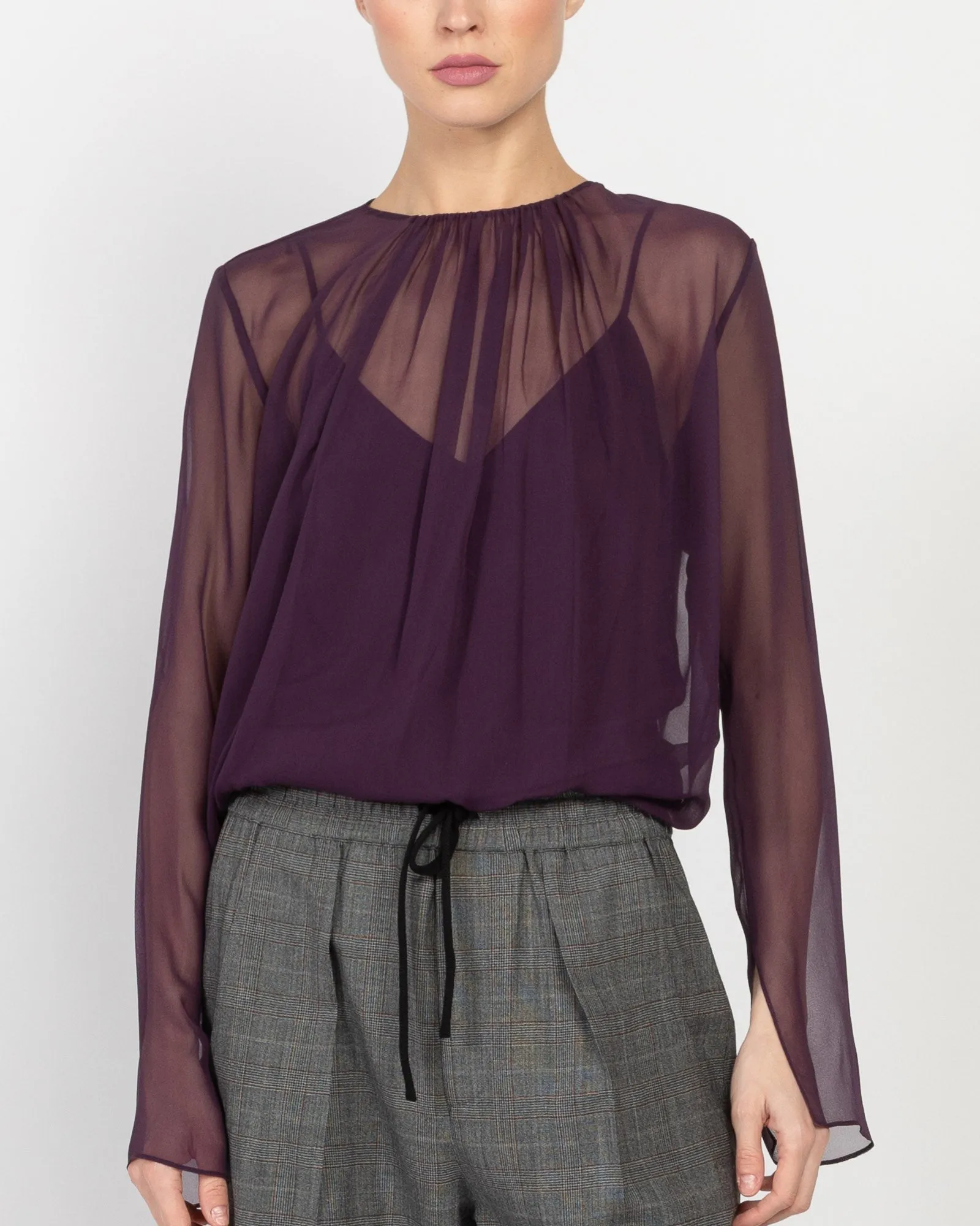 Chiffon Blouse sold by TNT Fashion product image thumbnail 5