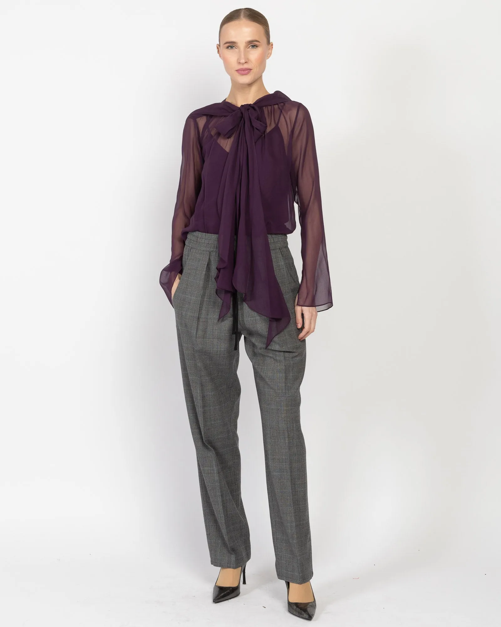 Chiffon Blouse sold by TNT Fashion product image thumbnail 2