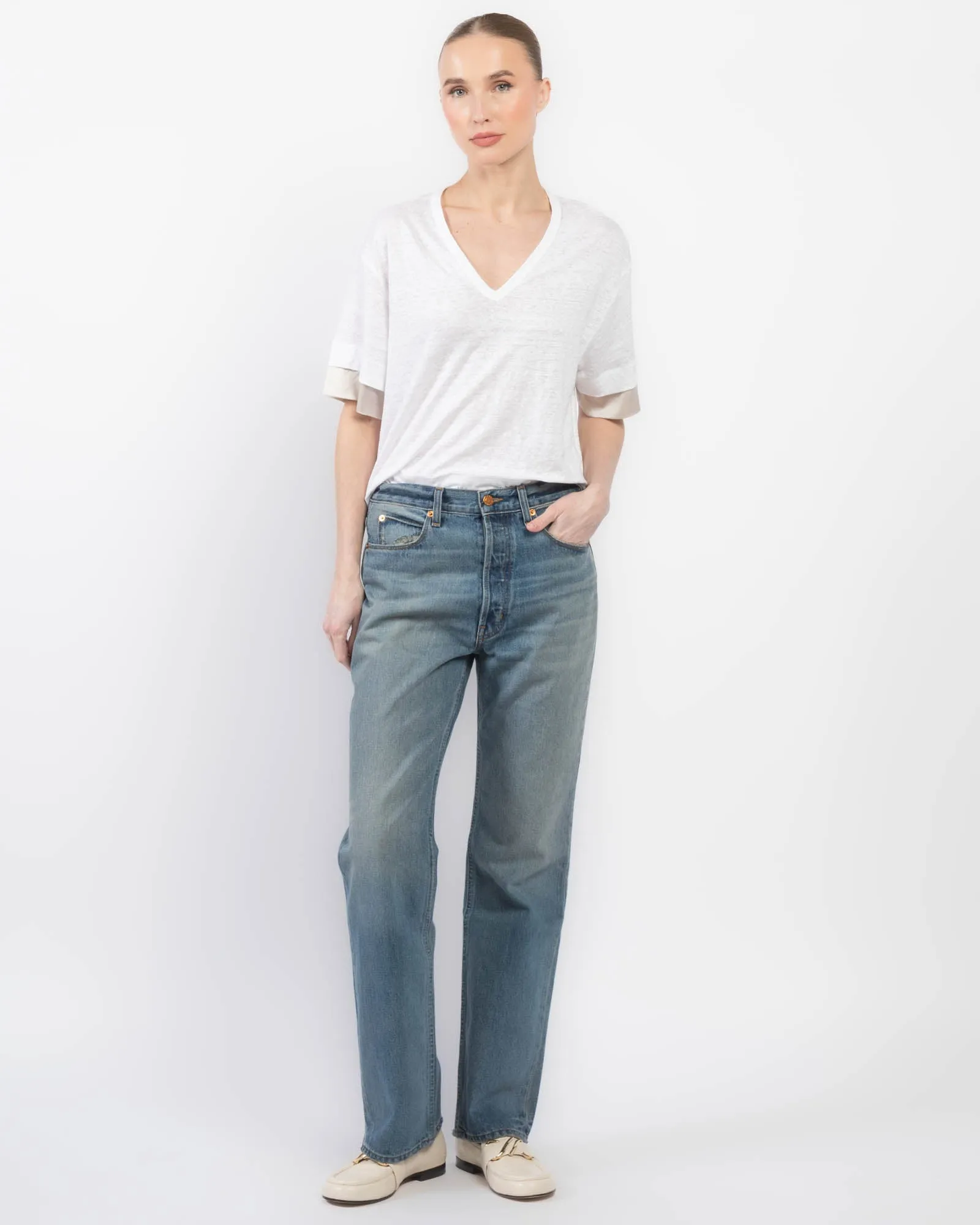 V-neck T-Shirt sold by TNT Fashion product image thumbnail 2