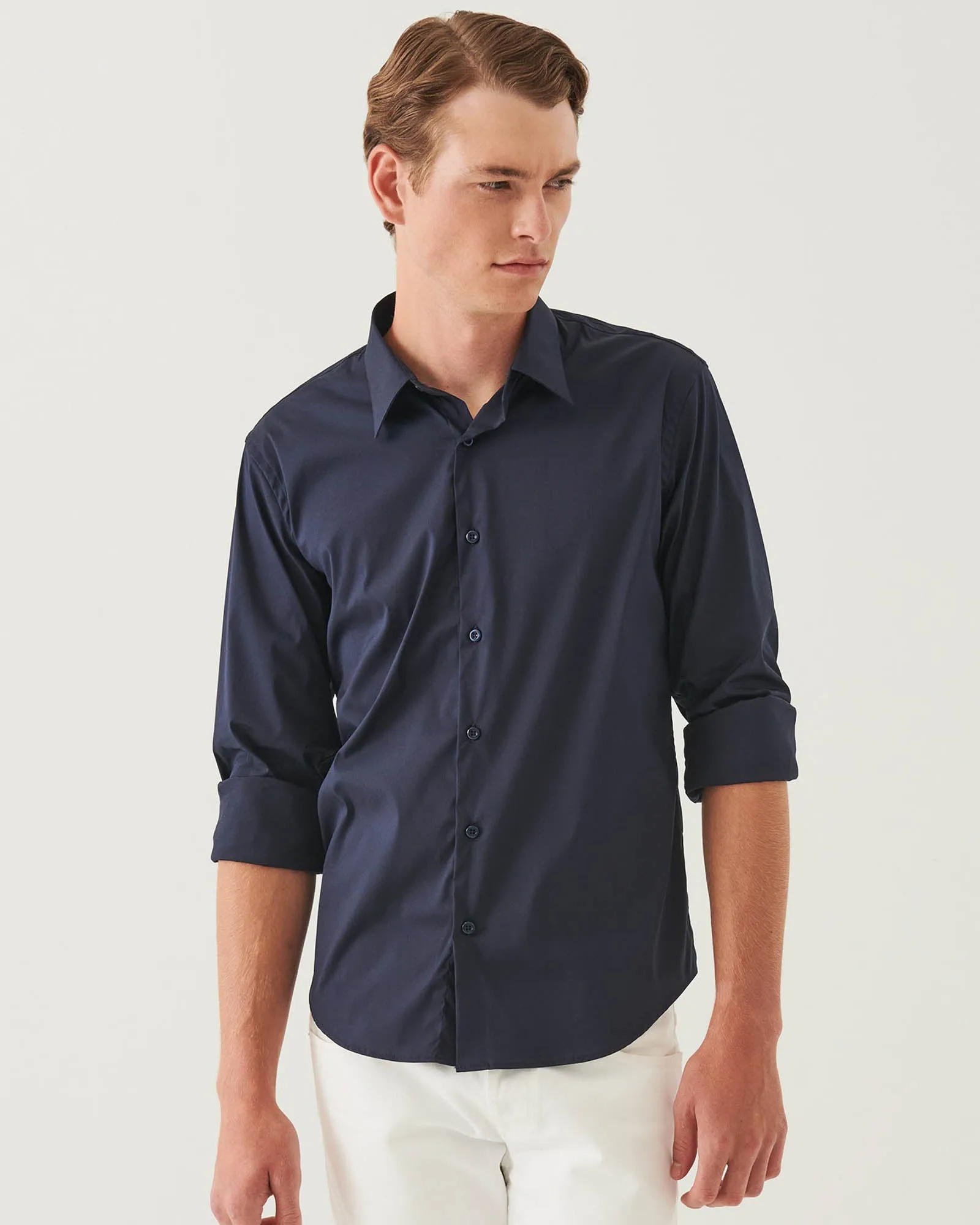 Long Sleeve Darted Shirt sold by TNT Fashion product image thumbnail 2