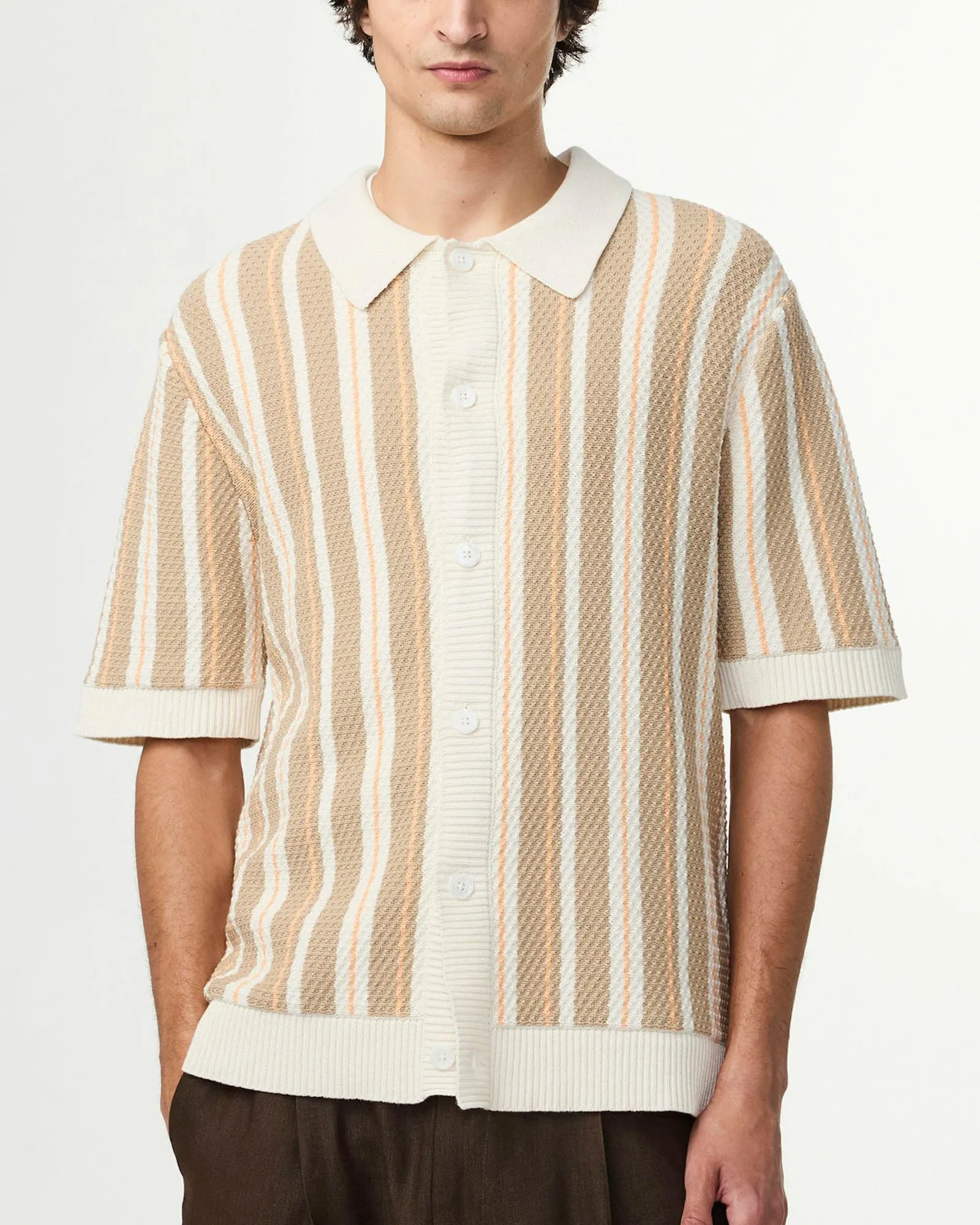 Jackie Stripe Polo sold by TNT Fashion