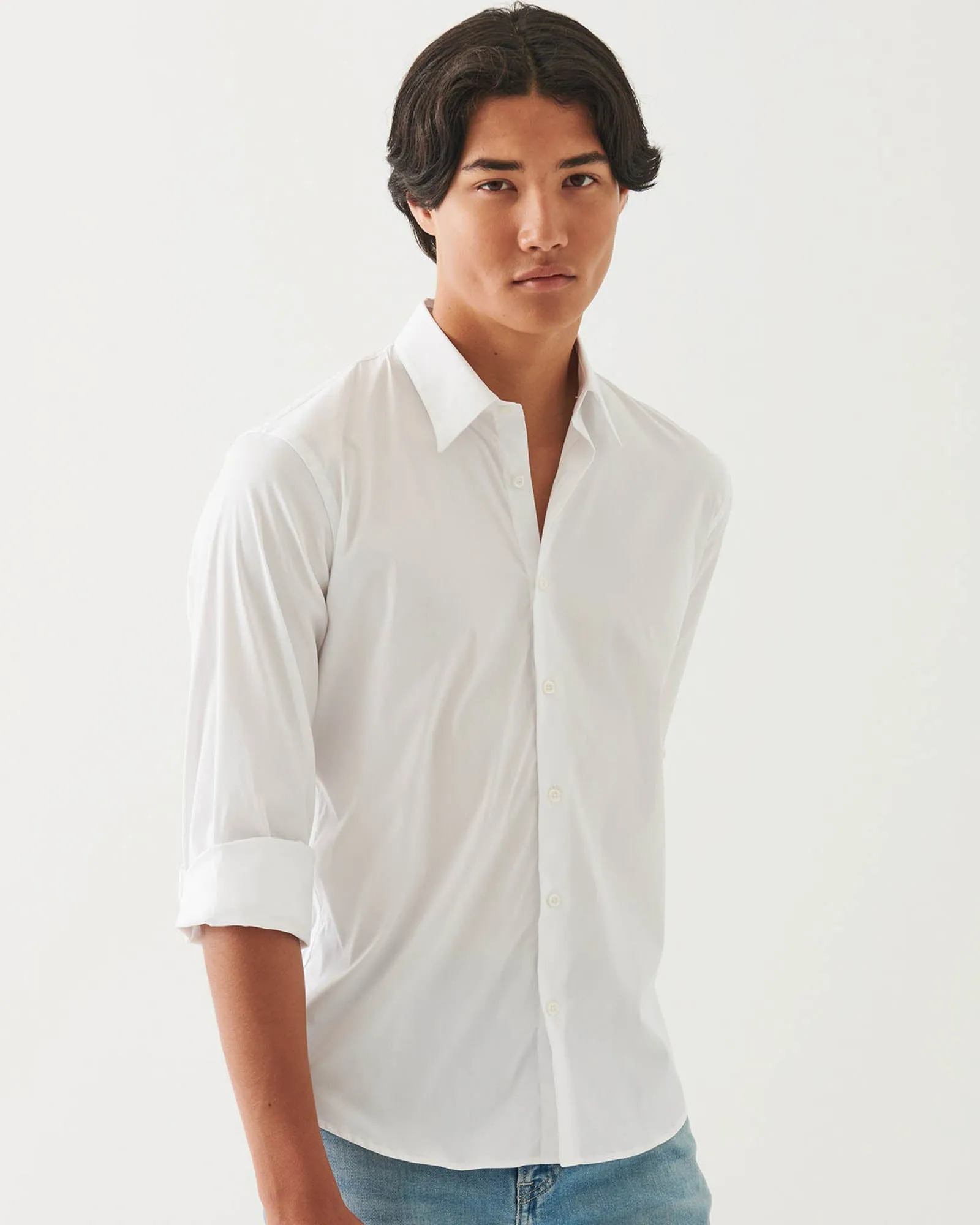 Long Sleeve Darted Shirt sold by TNT Fashion