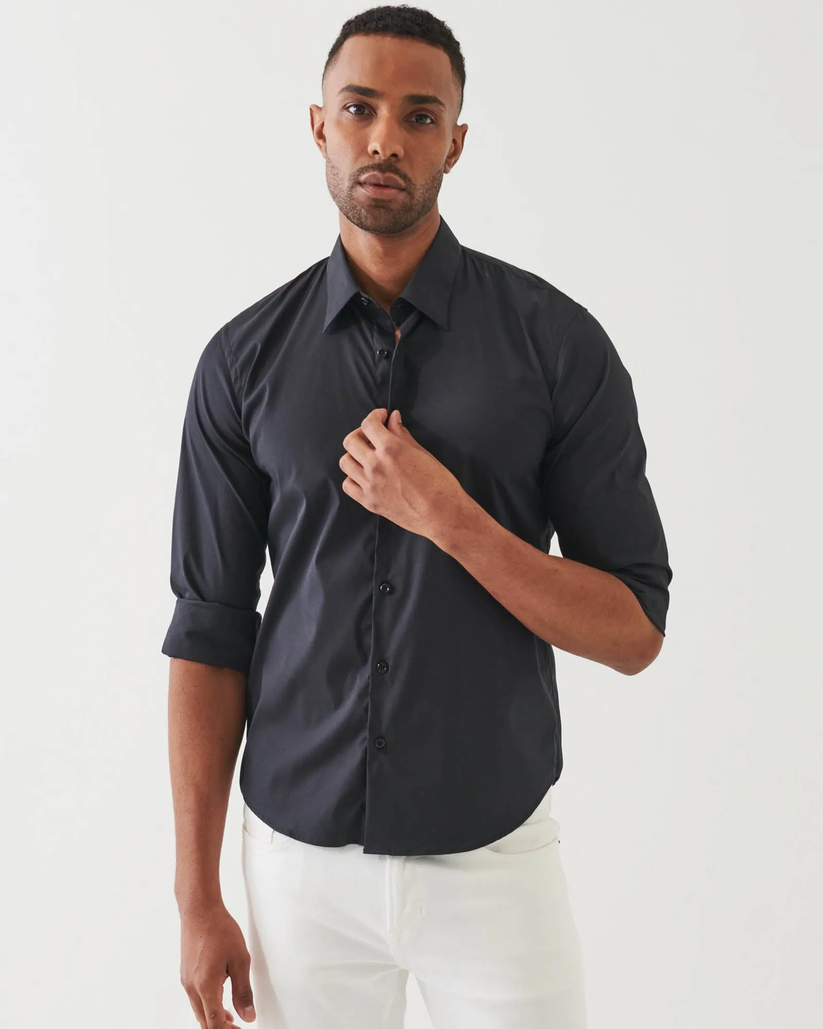 Long Sleeve Darted Shirt sold by TNT Fashion product image thumbnail 2