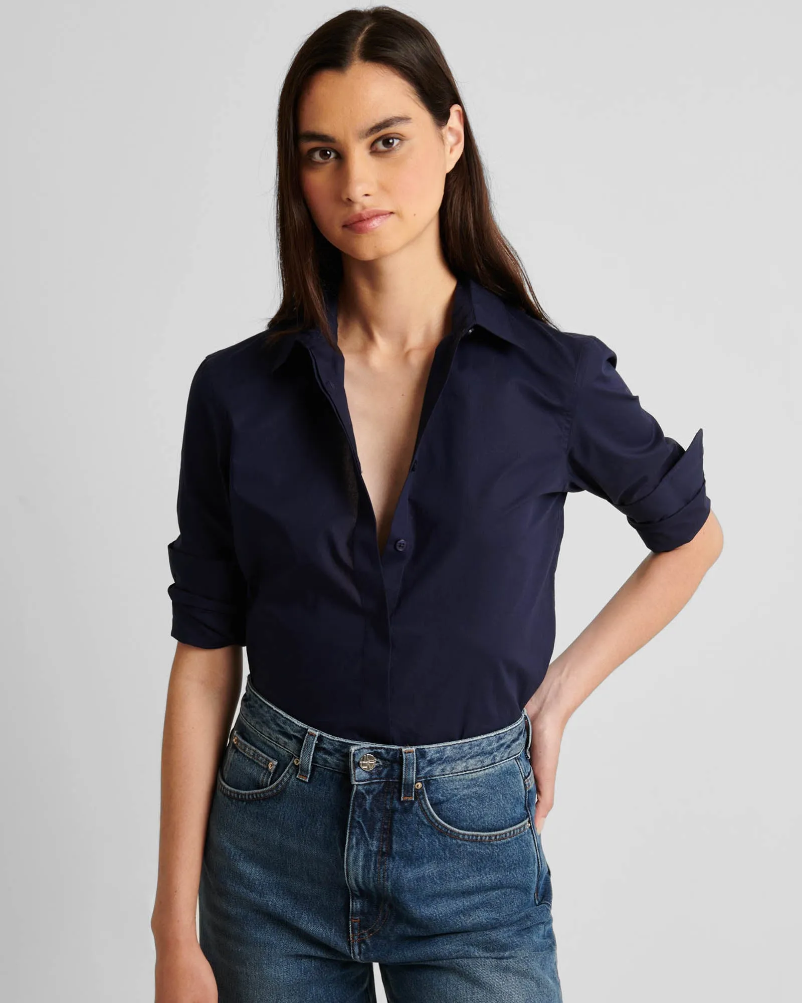 Cotton Stretch Shirt sold by TNT Fashion product image thumbnail 3