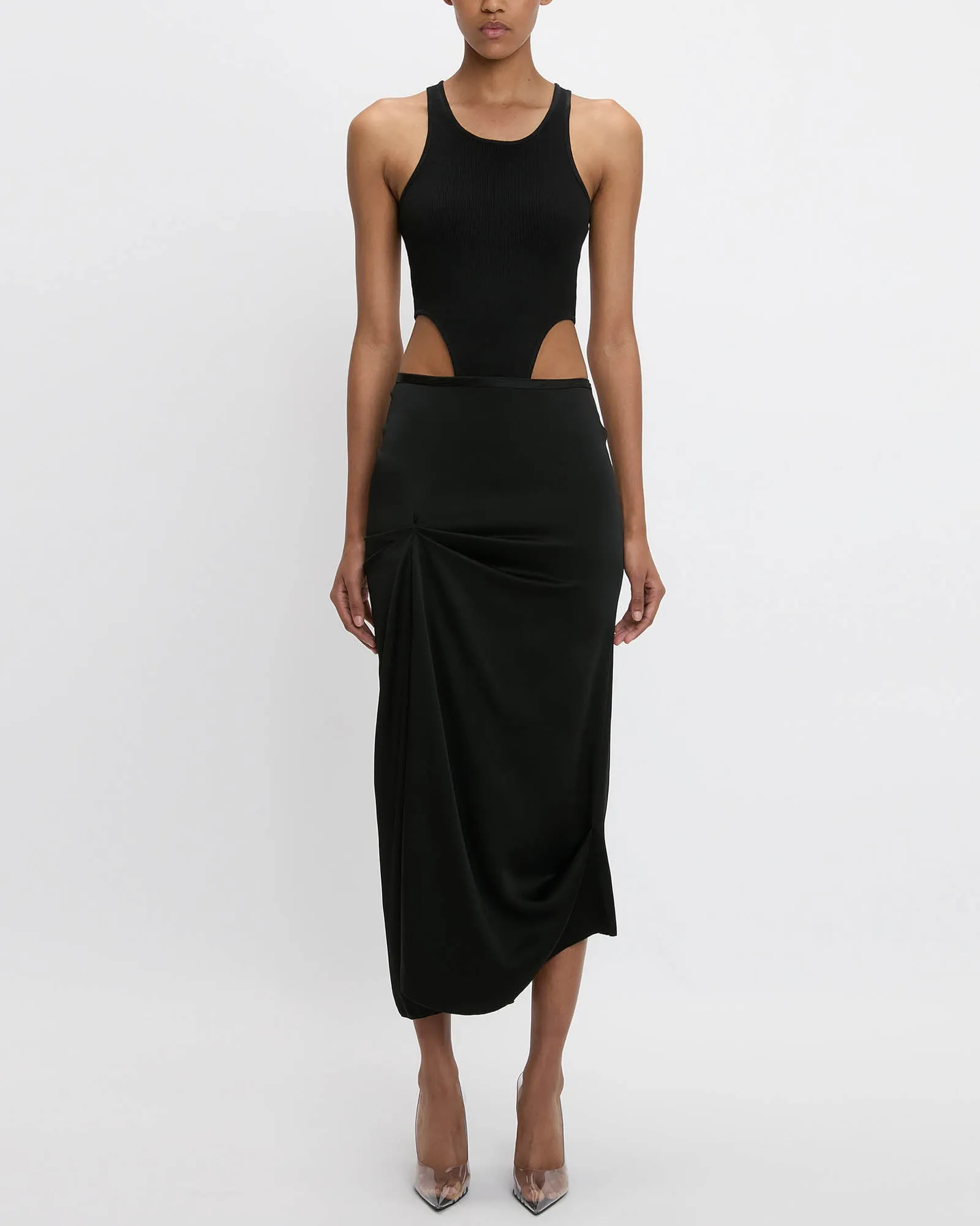 Drape Pleat Skirt sold by TNT Fashion product image thumbnail 2