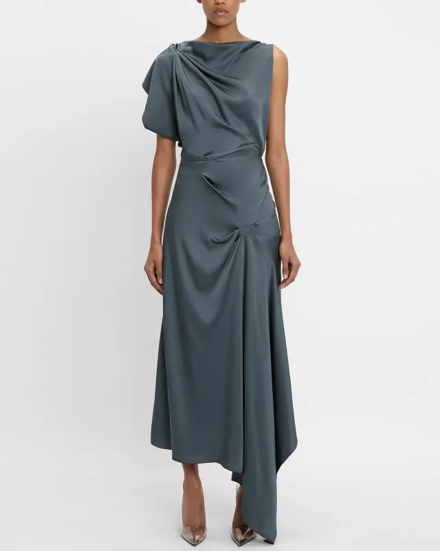Draped Pleat Dress sold by TNT Fashion