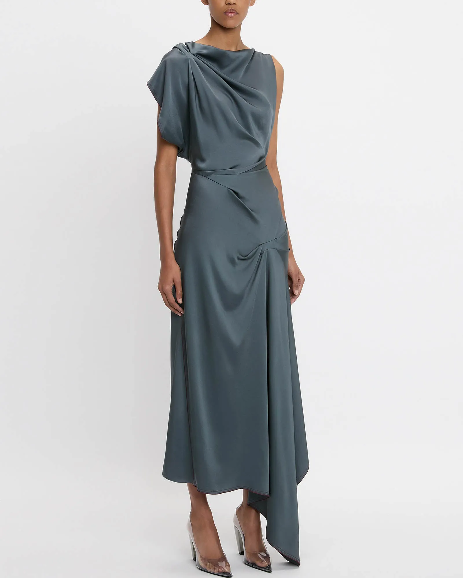 Draped Pleat Dress sold by TNT Fashion product image thumbnail 3