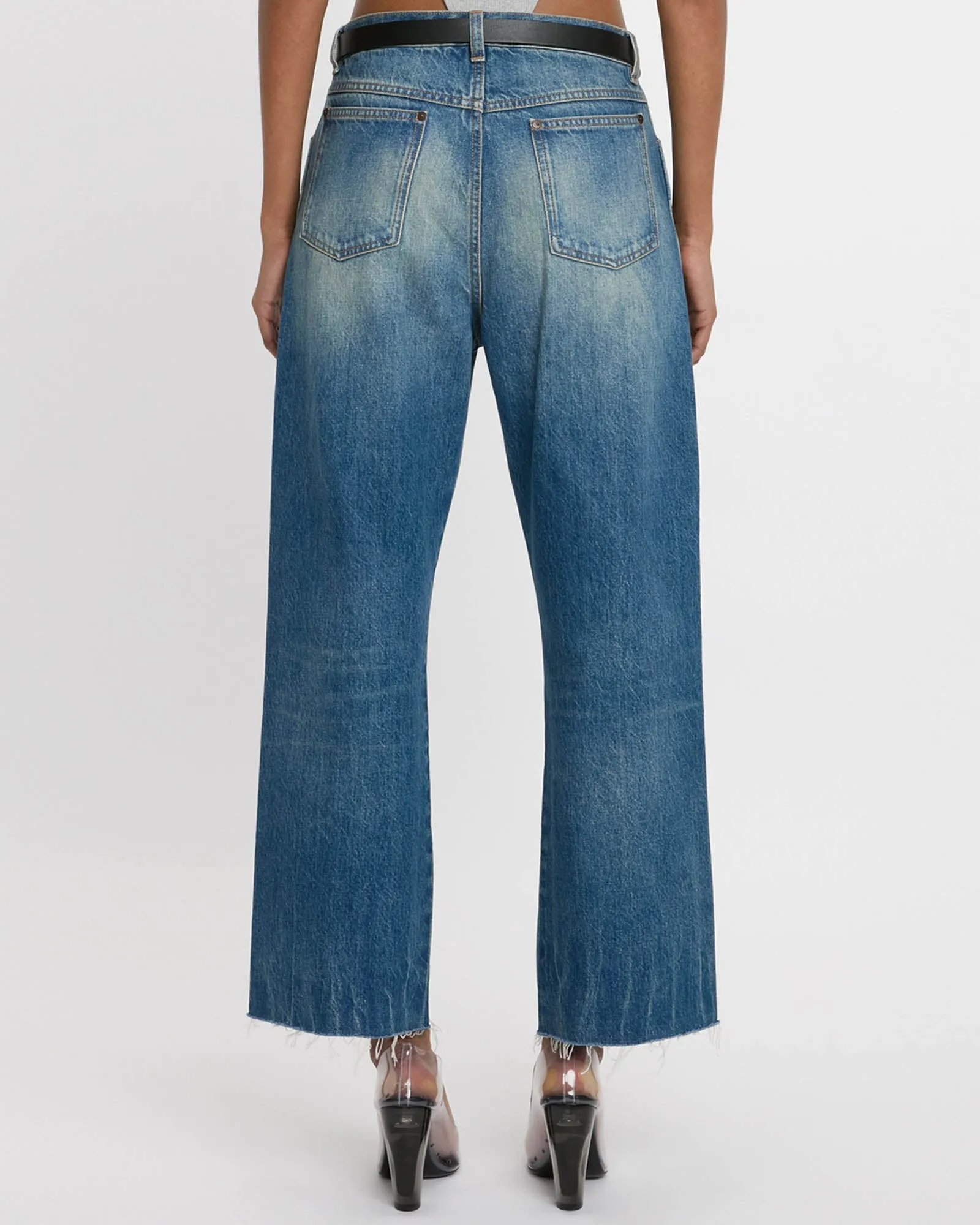 Crop Curve Jeans sold by TNT Fashion product image thumbnail 3