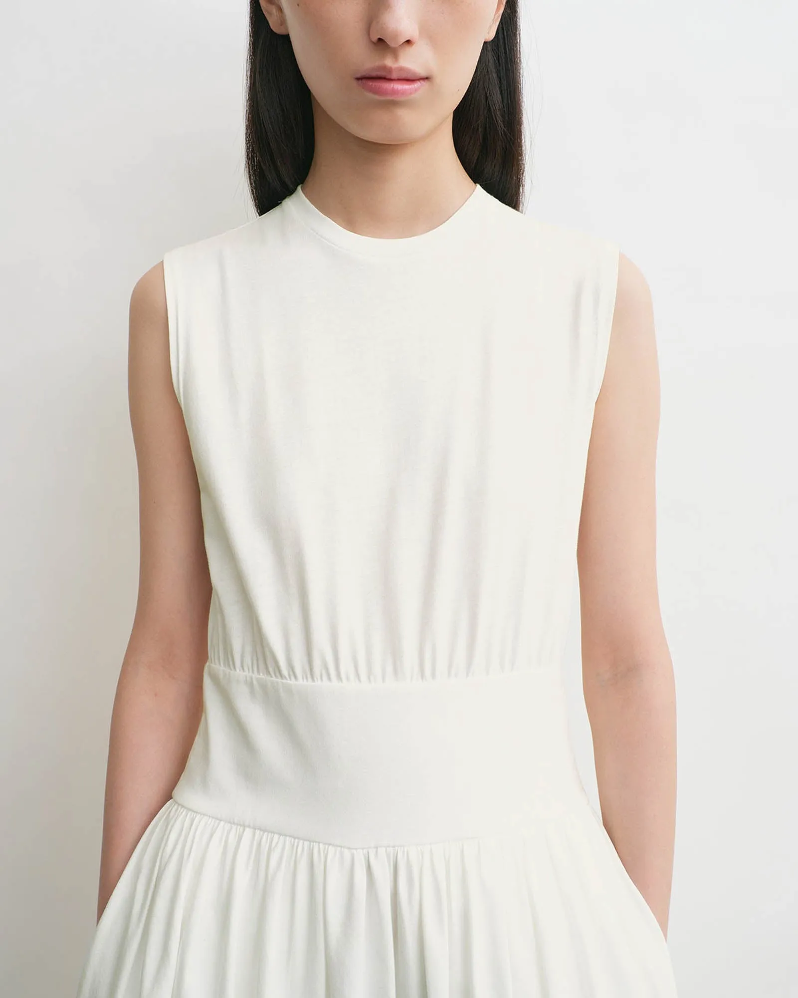 Sleeveless Cotton Dress sold by TNT Fashion product image thumbnail 4
