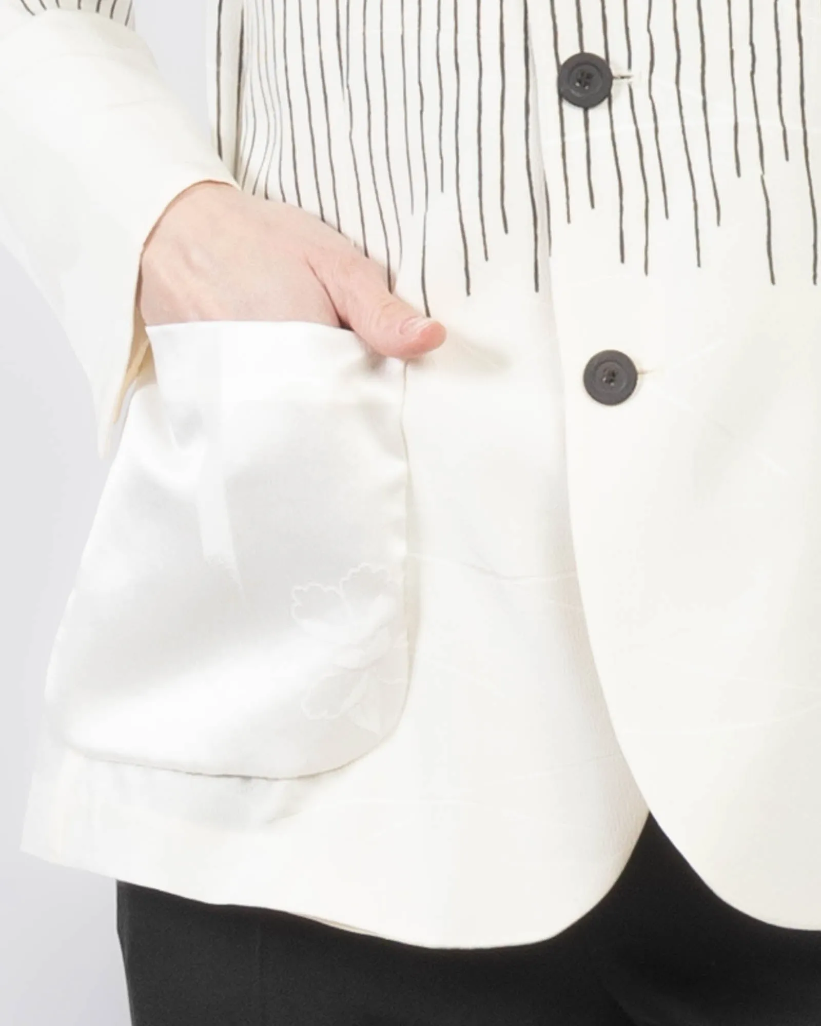 Floral Stripe Jacket sold by TNT Fashion product image thumbnail 5