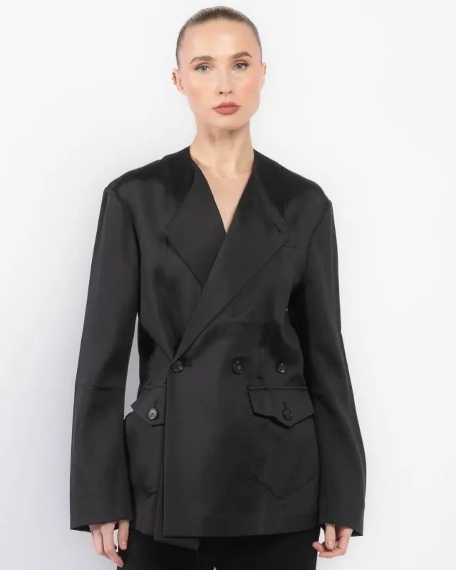 No Collar Origami Jacket sold by TNT Fashion