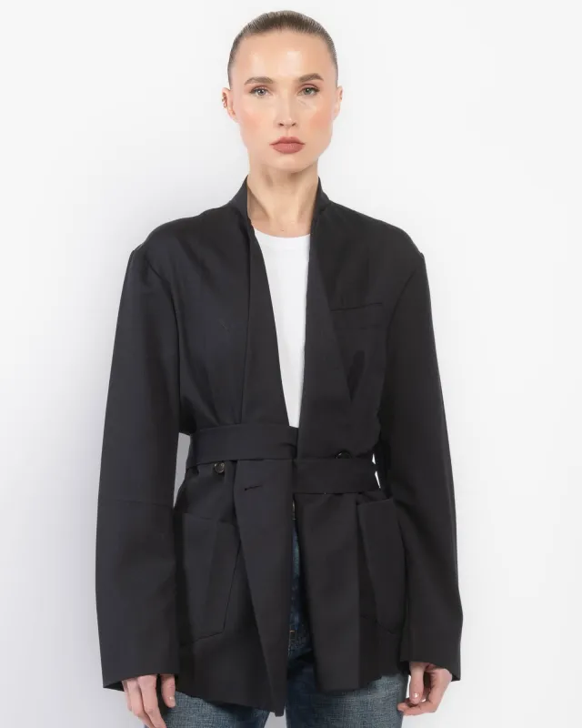 No Lapel Origami Jacket sold by TNT Fashion