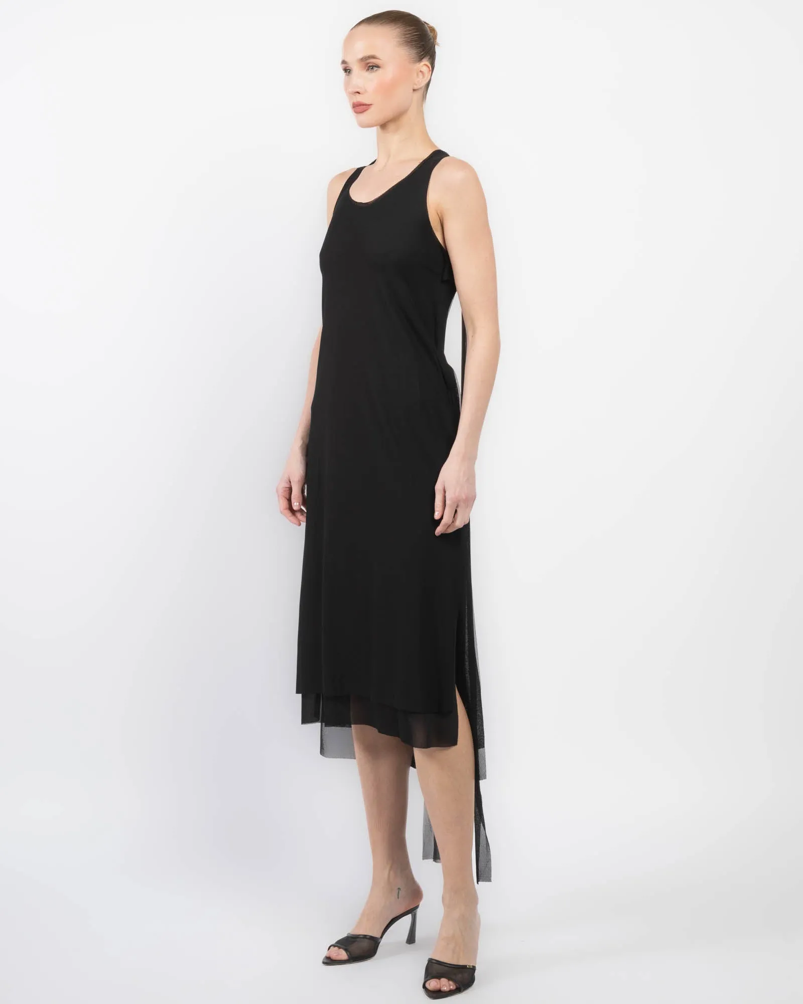 Long Sheer Tank Dress sold by TNT Fashion product image thumbnail 4