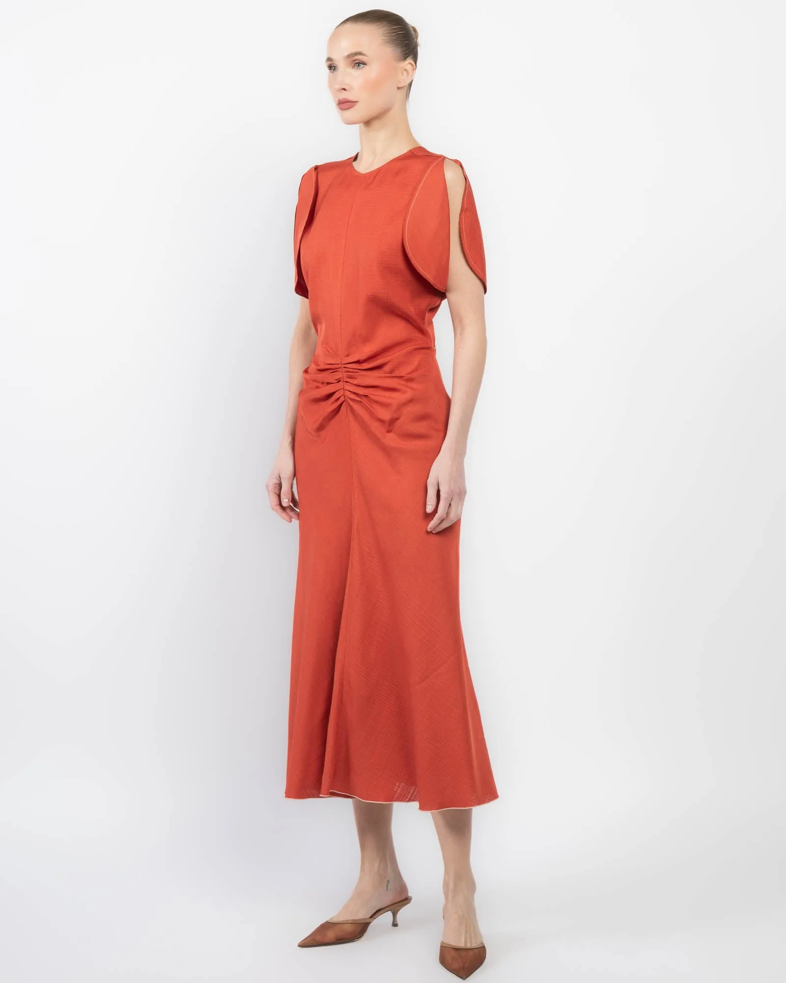 Gathered Waist Dress sold by TNT Fashion product image thumbnail 4